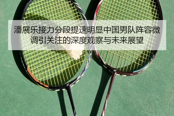 潘展乐接力分段提速明显中国男队阵容微调引关注的深度观察与未来展望